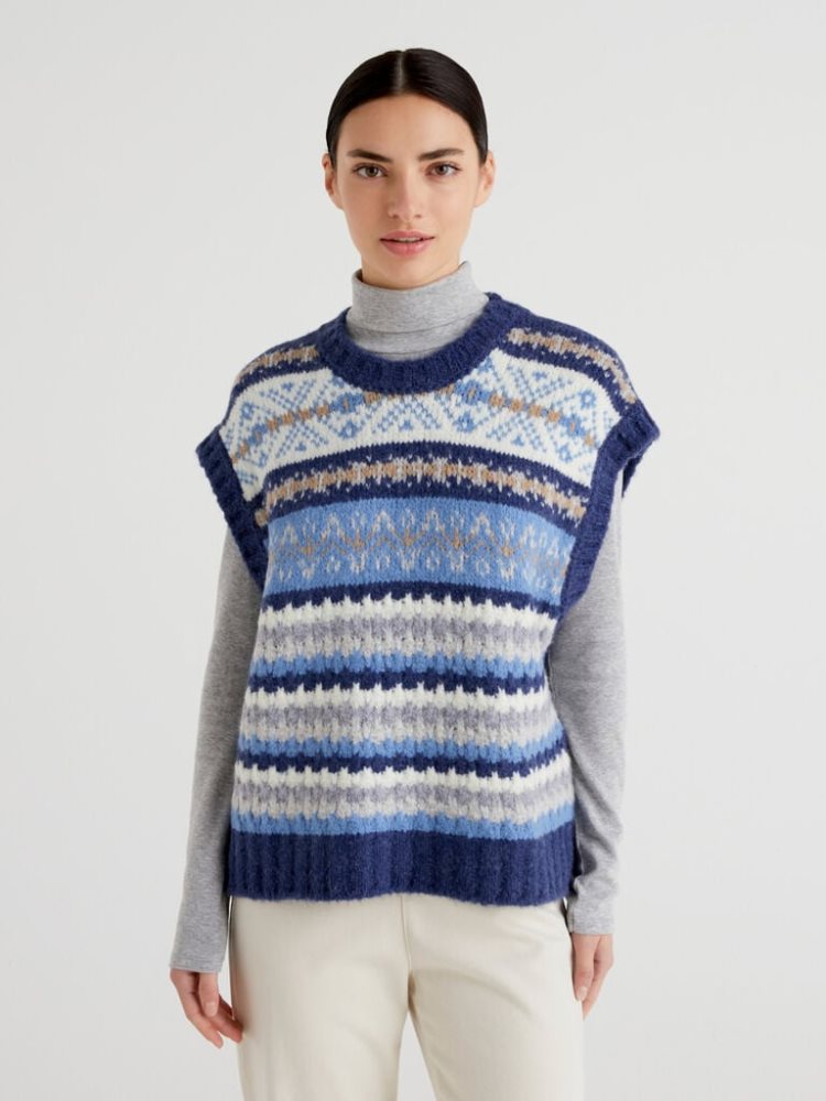 Sweater benetton mujer hotsell